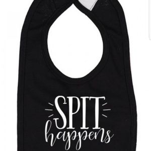 Spit Happens Bib
